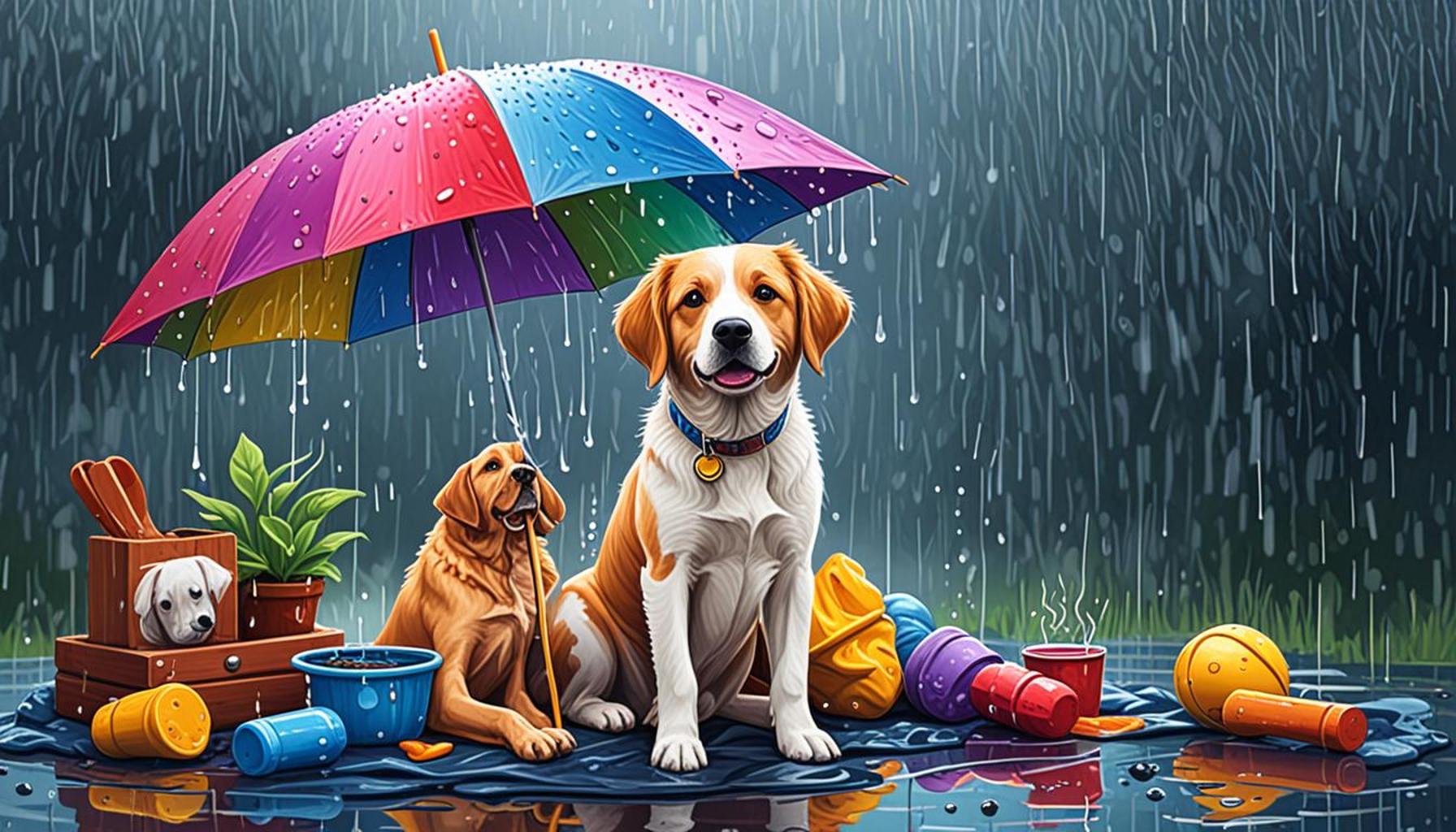 Rainy Day Tips Ensure Your Dogs Well-being in Wet Weather