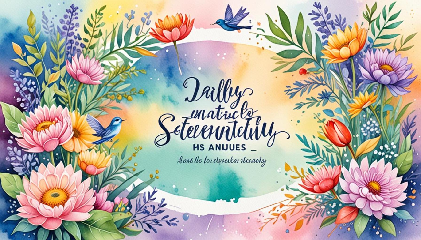 Daily Affirmations to Attract Peace and Serenity Find Inner Calm